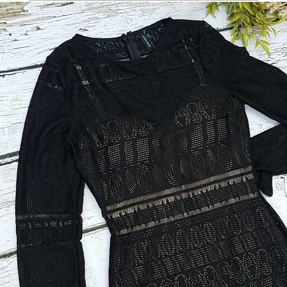 Marciano by Guess • Black Lace Maxi Dress